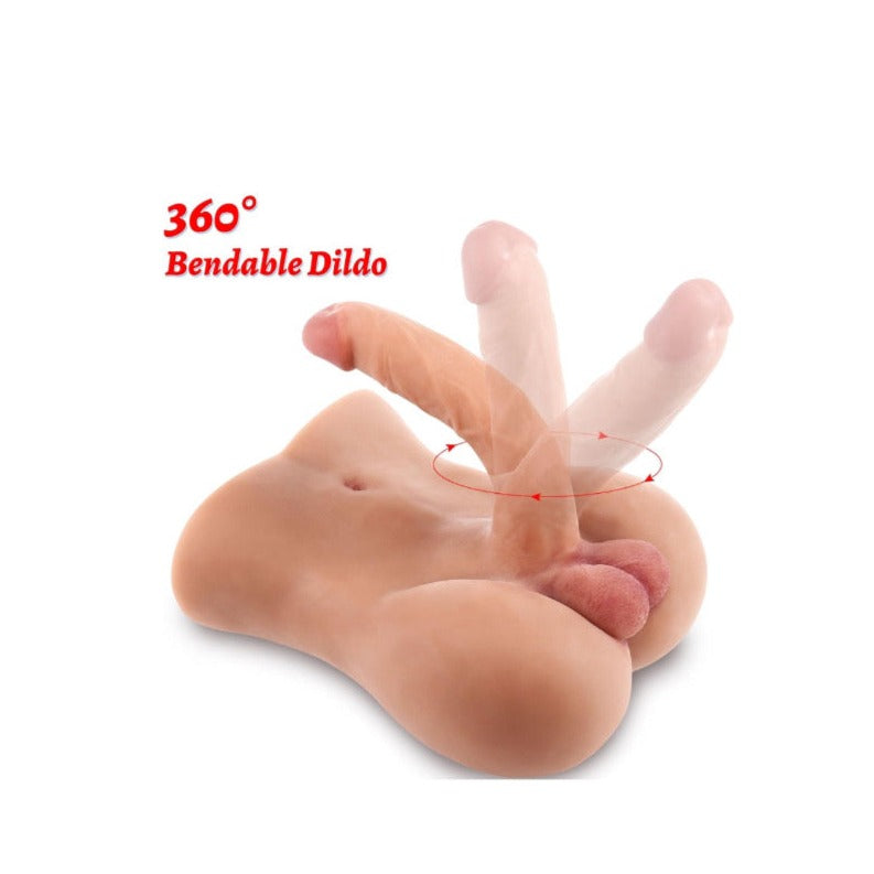 Vibrating Dual Silicone Doll
