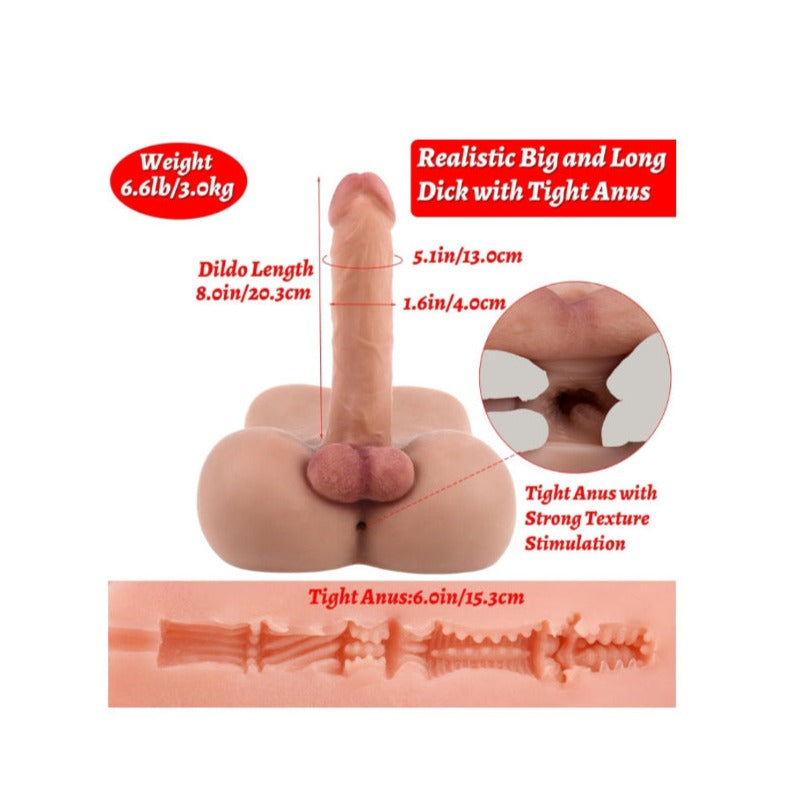 Vibrating Dual Silicone Doll