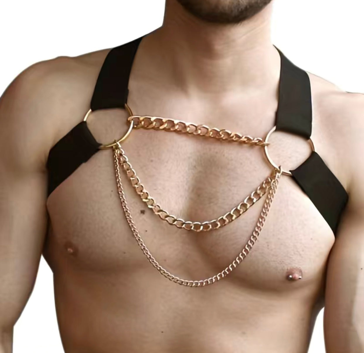 Sexual Chest Chain Harness