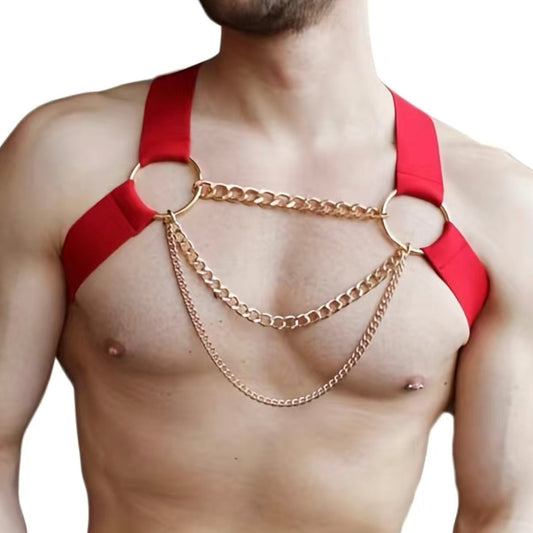 Sexual Chest Chain Harness
